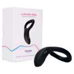 LOVENSE Diamo - smart rechargeable vibrating penis ring (black)