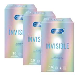 Durex Invisible Superthin (Extra Sensitive) krabička 48 ks