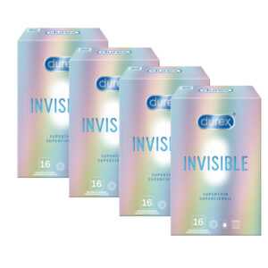 Durex Invisible Superthin (Extra Sensitive) krabička 64 ks