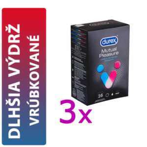Durex Mutual Pleasure krabička CZ distribuce 48 ks