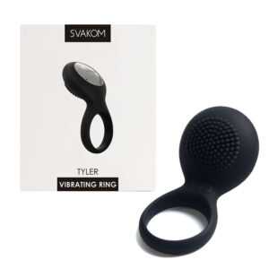 Svakom Tyler Vibrating Ring Black